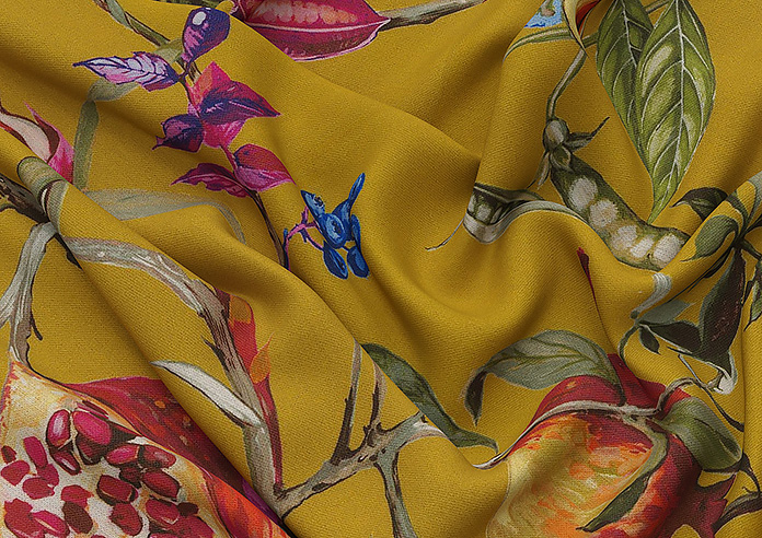 Kensington, Mustard - Made to Measure Curtains - Image 4